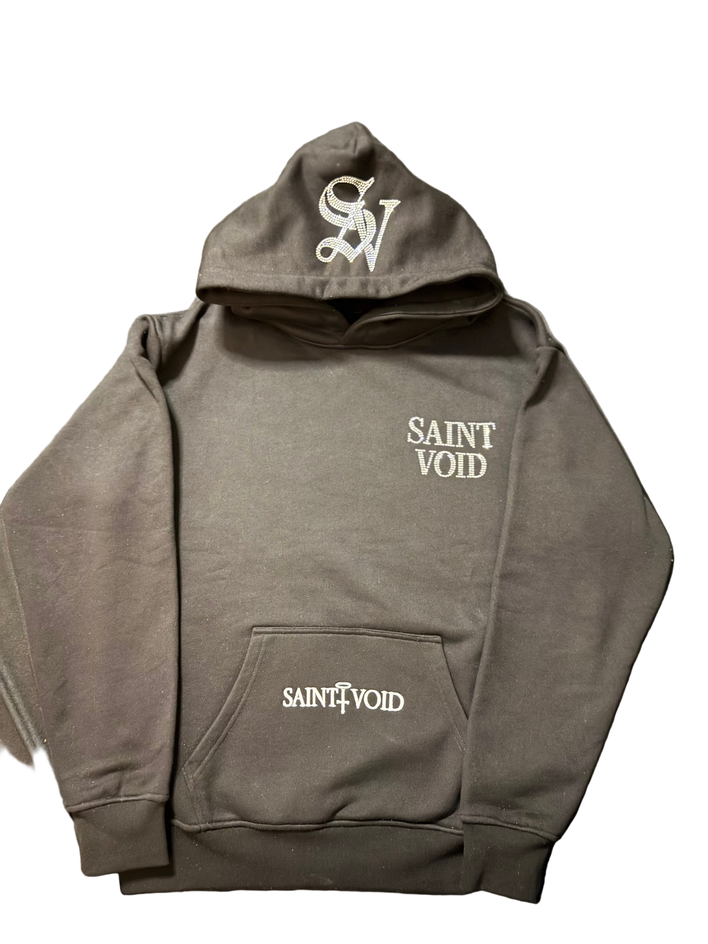 Saint Void Hoodie — Divinity Monogram.                                   Limited  units available at 99$. Then price returns to $169.