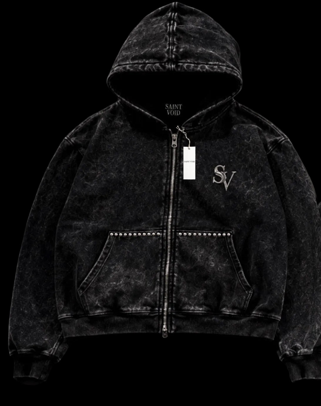 SAINT VOID — SV ZIP HOODIE