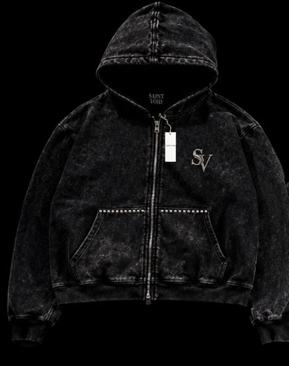 SAINT VOID — SV ZIP HOODIE